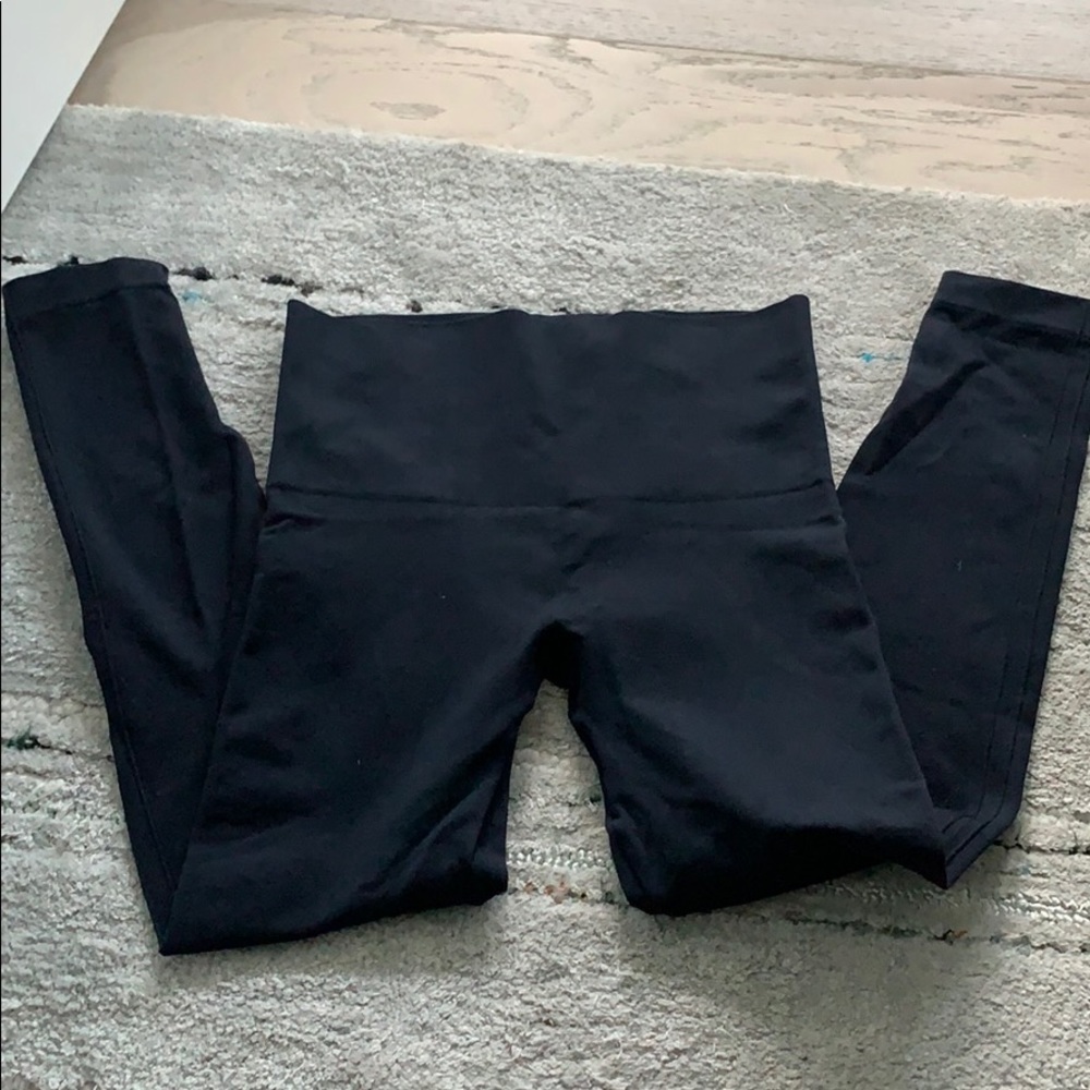 Spanx seamless leggings, Port Navy
